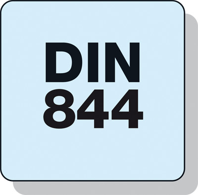 PROMAT  Bohrnutenfräser DIN 844 Typ N Nenn-D 14 mm HSS-Co8 DIN 1835 B Schneiden 